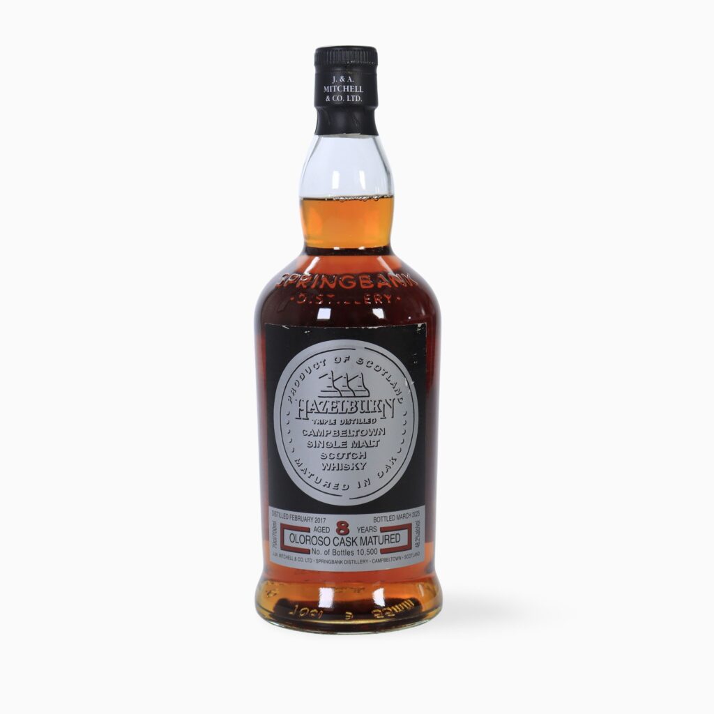 Hazelburn 8 Year Old Oloroso Cask | 2017/2025 | 48.2% ABV | Triple-Distilled Unpeated | 70cl
